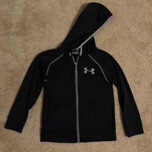 Boy XS Under Armour zip hoodie